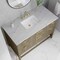 James Martin Vanities 48'' Single Vanity, Pebble Oak w/ 3 CM Ethereal Noctis Quartz Top D100-V48-PBO-3ENC - alternate 3
